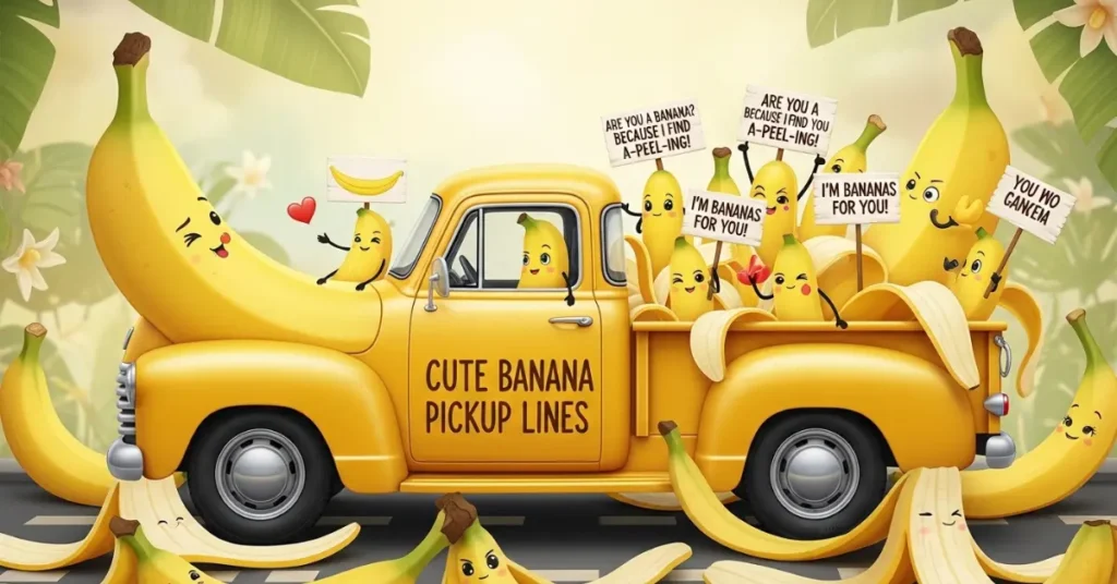 Cute Banana Pickup Lines
