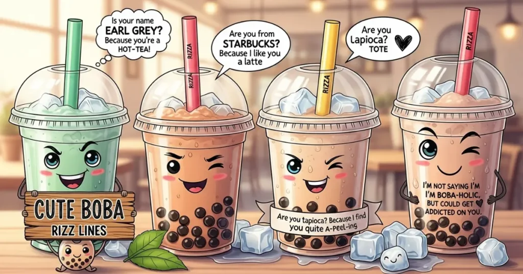  Cute Boba Rizz Lines