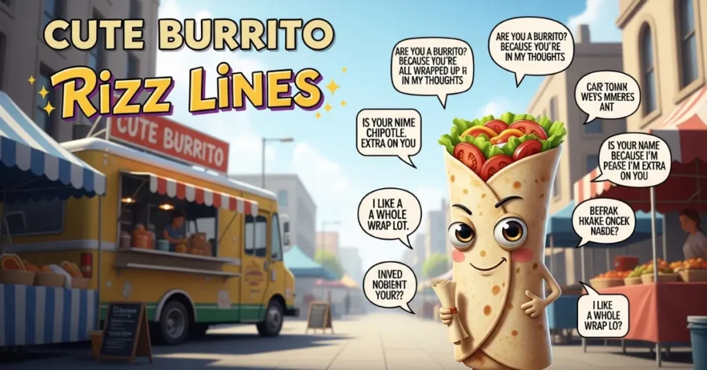  Cute Burrito Rizz Lines