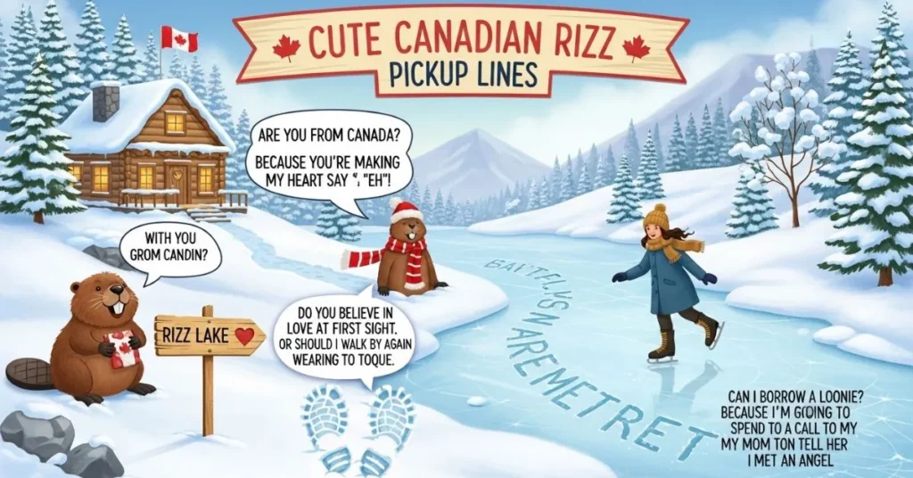 Cute Canadian Rizz Pickup Lines