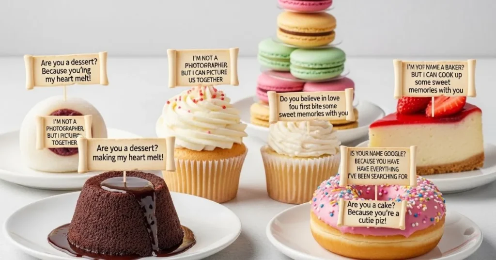  Cute Dessert Rizz Lines