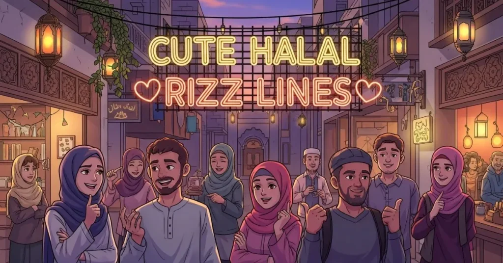 Cute Halal Rizz Lines