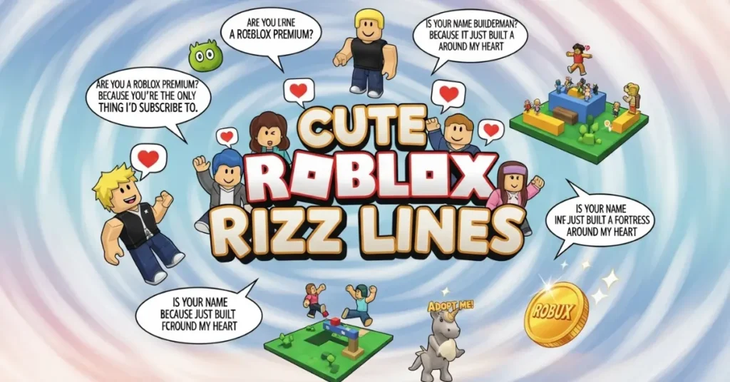 Cute Roblox Rizz Lines