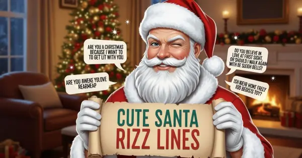  Cute Santa Rizz Lines