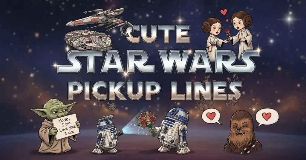 Cute Star Wars Pickup Lines