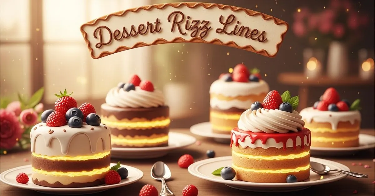 Dessert Rizz Lines