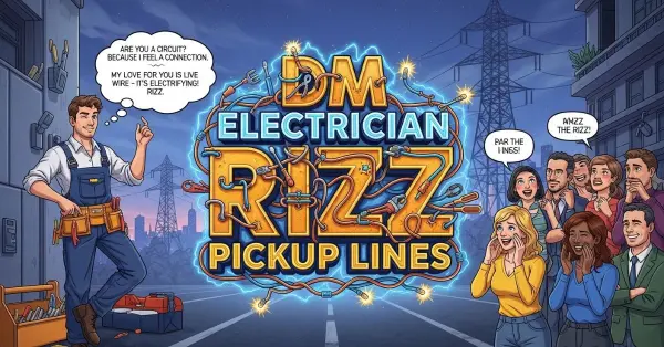 DM Electrician Rizz Pickup Lines