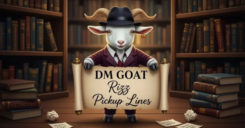 DM GOAT Rizz Pickup Lines