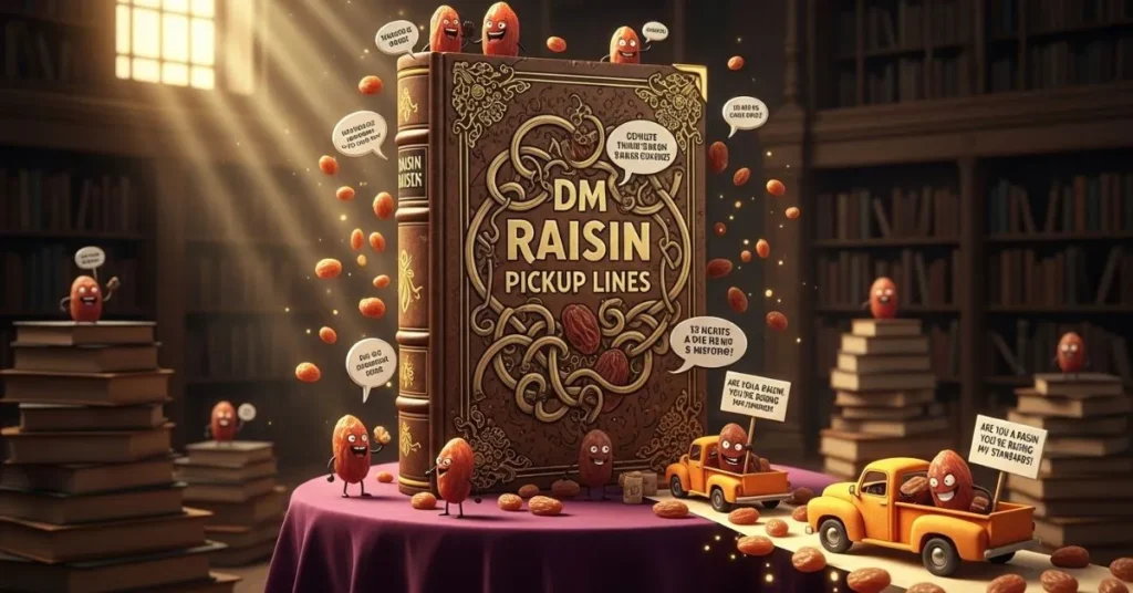 DM Raisin Pickup Lines