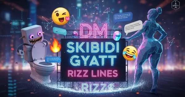 DM Skibidi Gyatt Rizz Lines