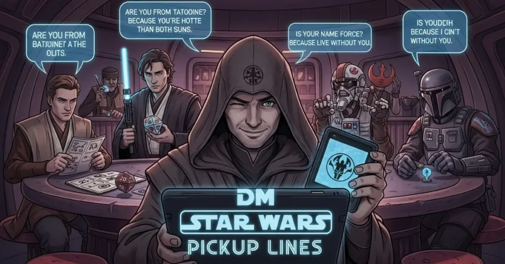DM Star Wars Pickup Lines