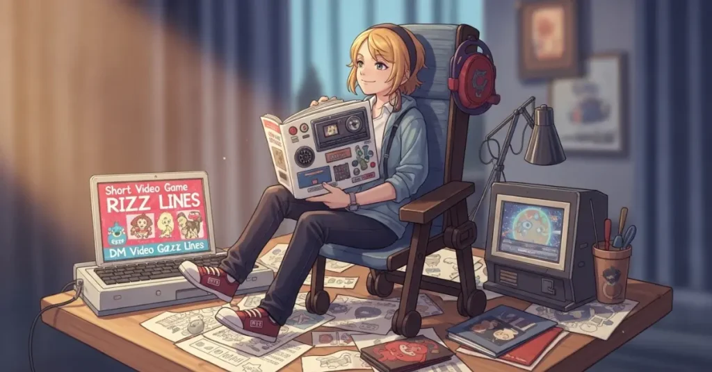 DM Video Game Rizz Lines