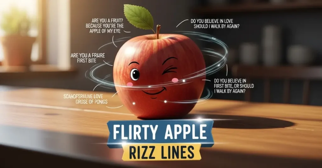 Flirty Apple Rizz Lines