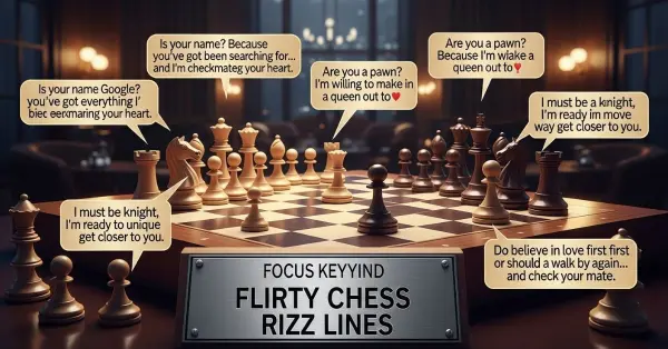 Flirty Chess Rizz Lines