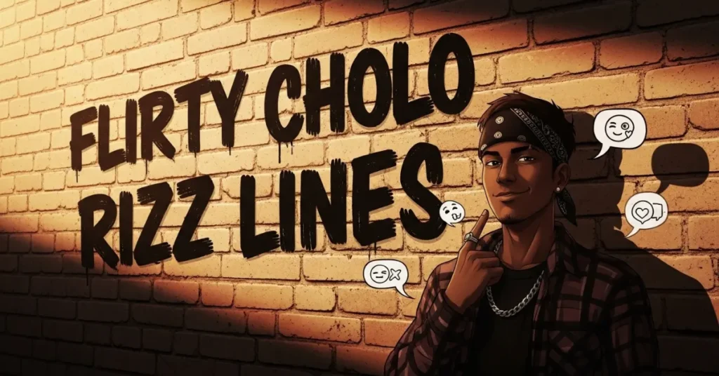 Flirty Cholo Rizz Lines