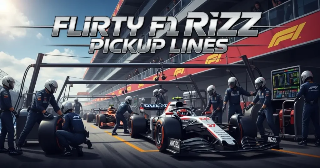 Flirty F1 Rizz Pickup Lines