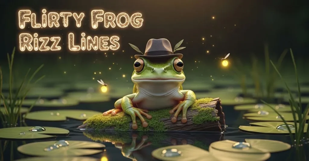  Flirty Frog Rizz Lines