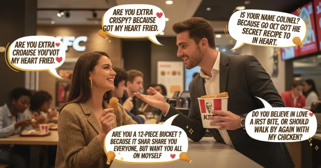 Flirty KFC Rizz Lines