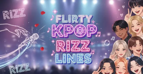  Flirty Kpop Rizz Lines
