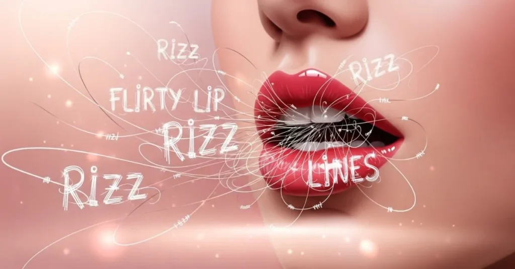 Flirty Lip Rizz Lines