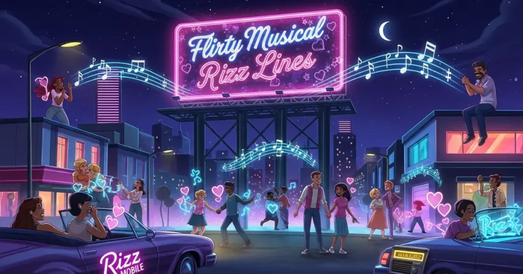 Flirty Musical Rizz Lines