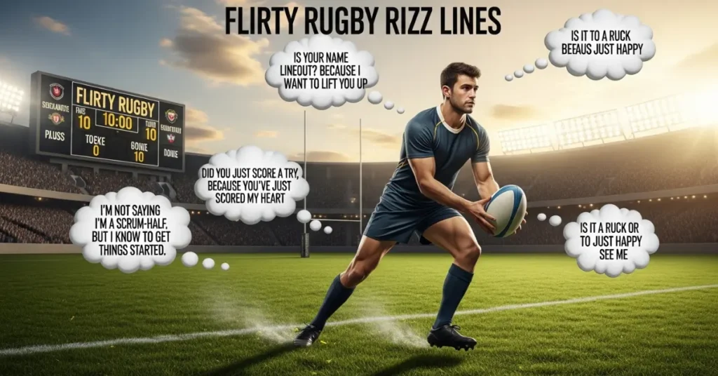 Flirty Rugby Rizz Lines