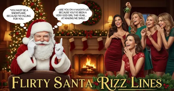 Flirty Santa Rizz Lines