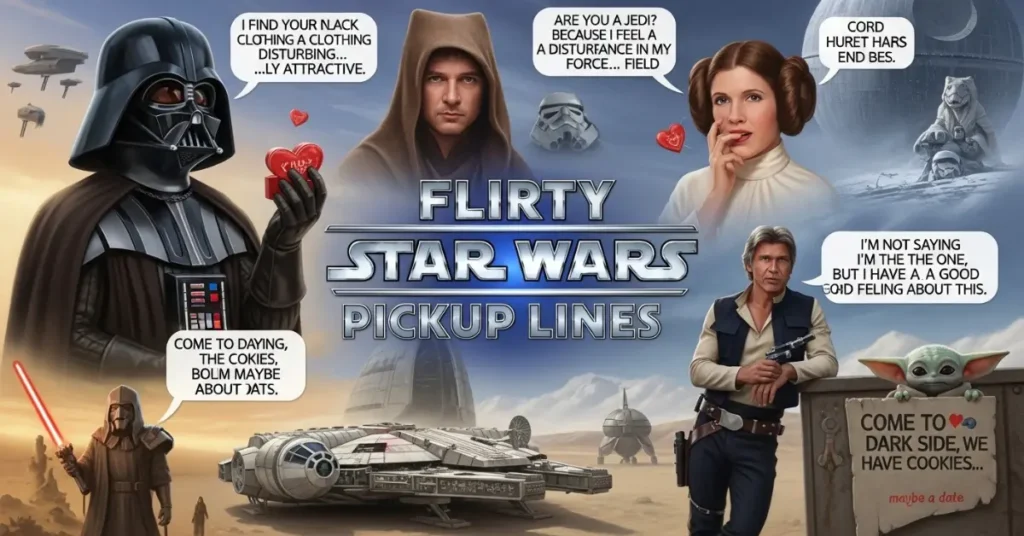 Flirty Star Wars Pickup Lines