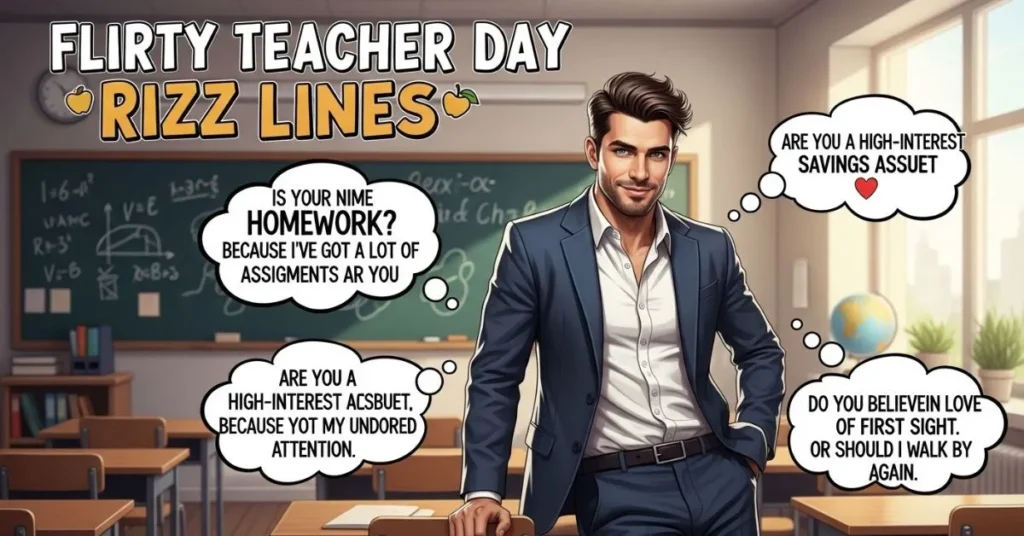  Flirty Teacher Day Rizz Lines