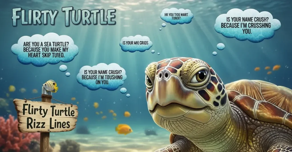  Flirty Turtle Rizz Lines
