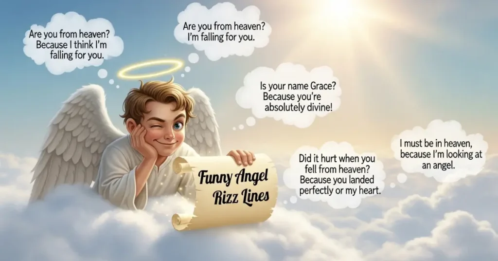 Funny Angel Rizz Lines