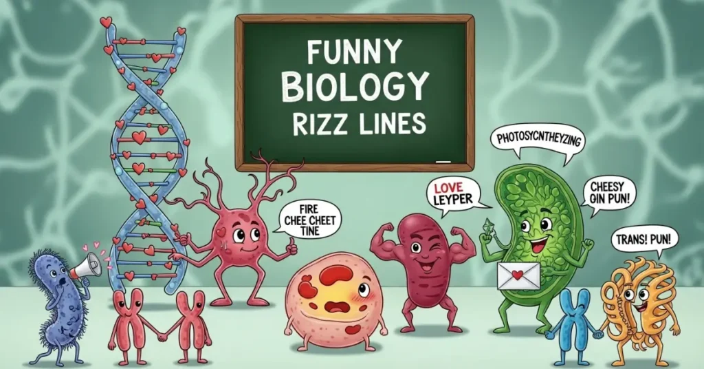  Funny Biology Rizz Lines