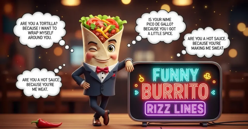 Funny Burrito Rizz Lines