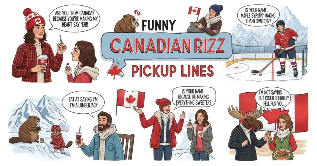 Funny Canadian Rizz Pickup Lines