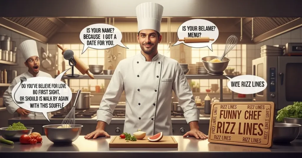 Funny Chef Rizz Lines