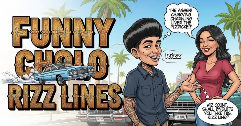 Funny Cholo Rizz Lines