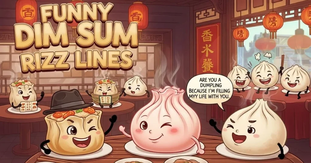 Funny Dim Sum Rizz Lines