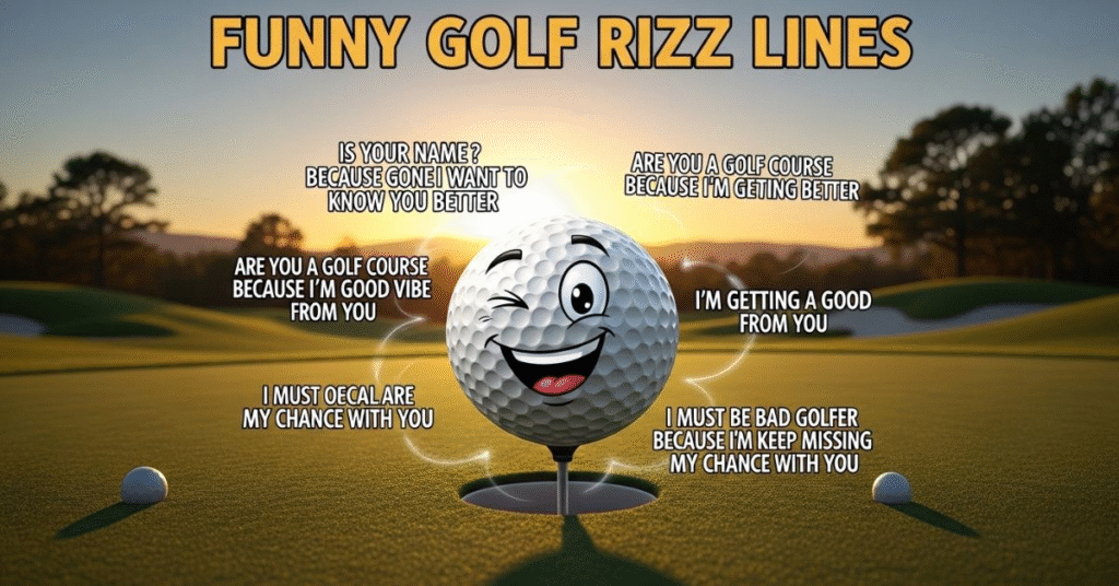 Funny Golf Rizz Lines