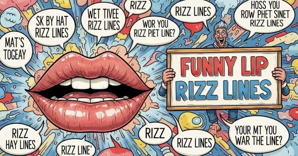 Funny Lip Rizz Lines