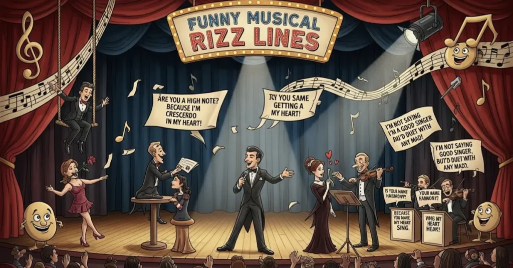 Funny Musical Rizz Lines
