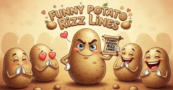 Funny Potato Rizz Lines
