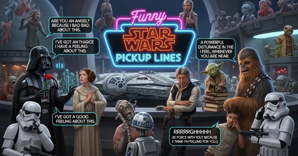 Funny Star Wars Pickup Lines