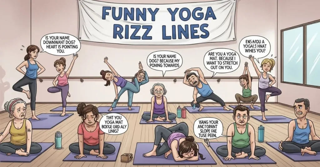 Funny Yoga Rizz Lines