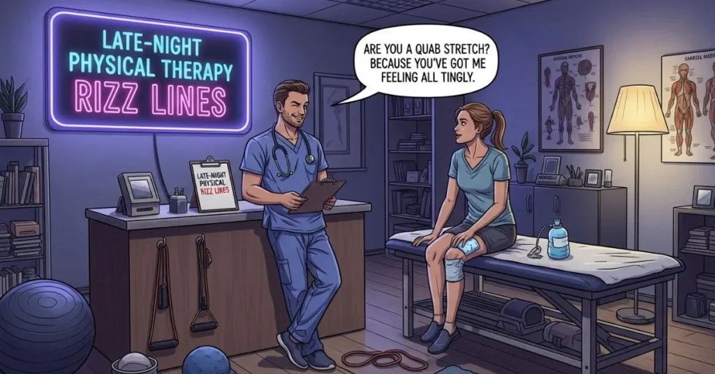 Late-Night Physical Therapy Rizz Lines