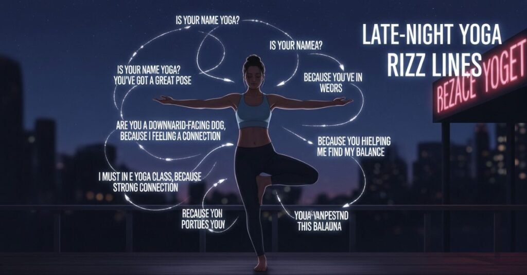 Late-Night Yoga Rizz Lines