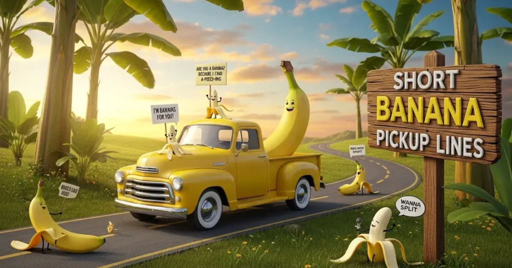 Short Banana Pickup Lines