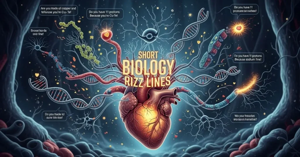 Short Biology Rizz Lines