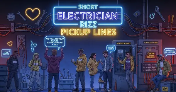  Short Electrician Rizz Pickup Lines