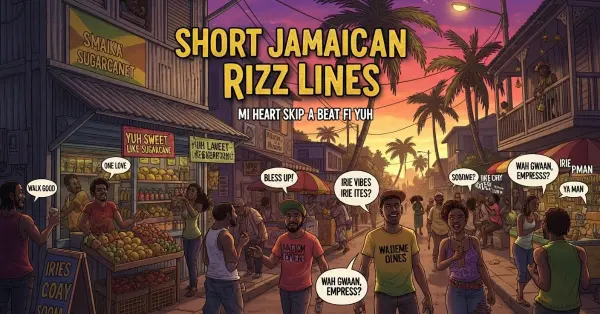 Short Jamaican Rizz Lines