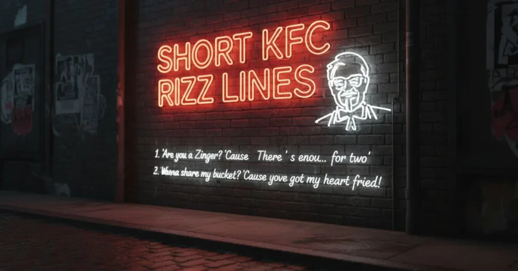 Short KFC Rizz Lines
